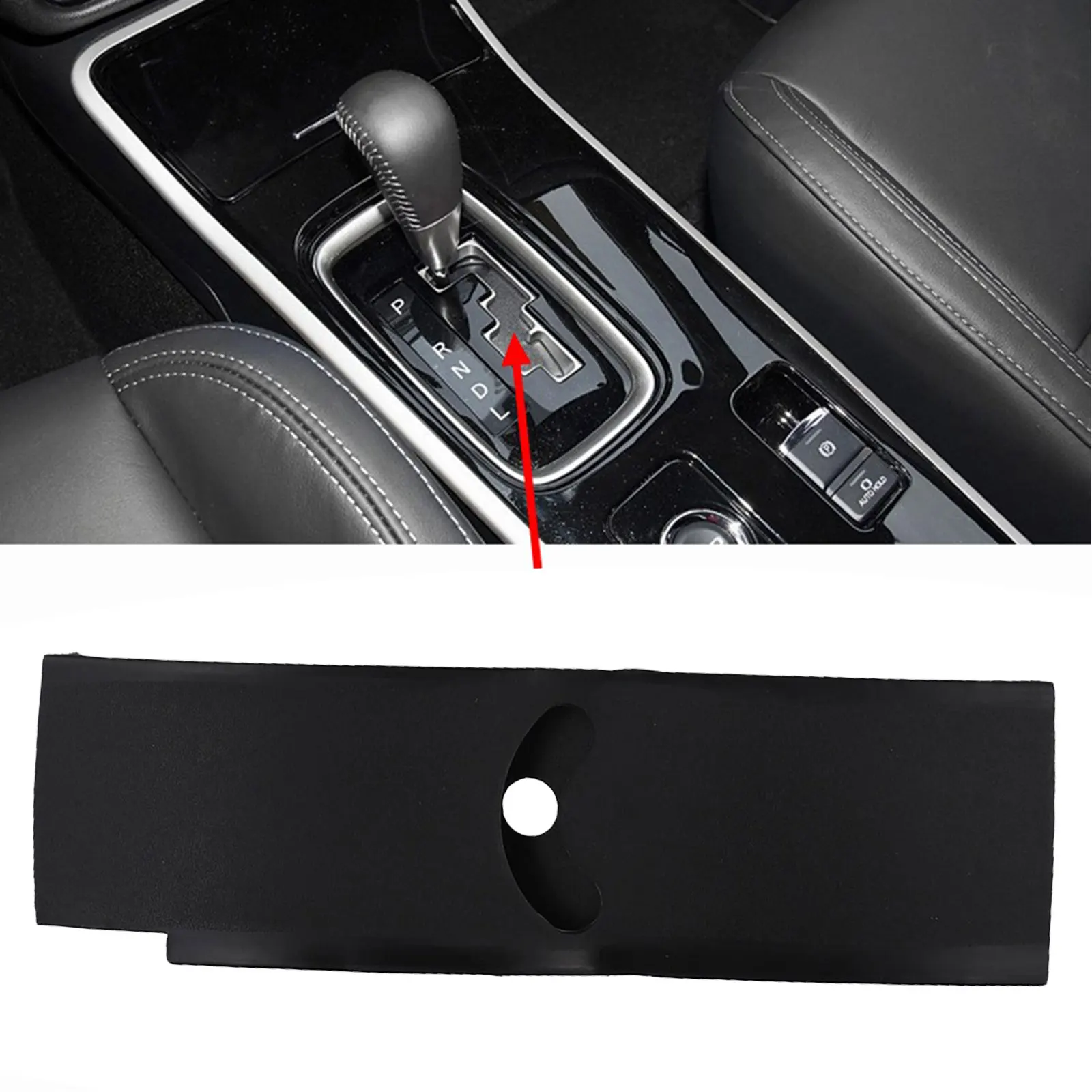 Car Accessories 2400A635 2400A636 Car Maintenance As Shown In The Picture Auto Gearshift Lever Cover Black Car Interior