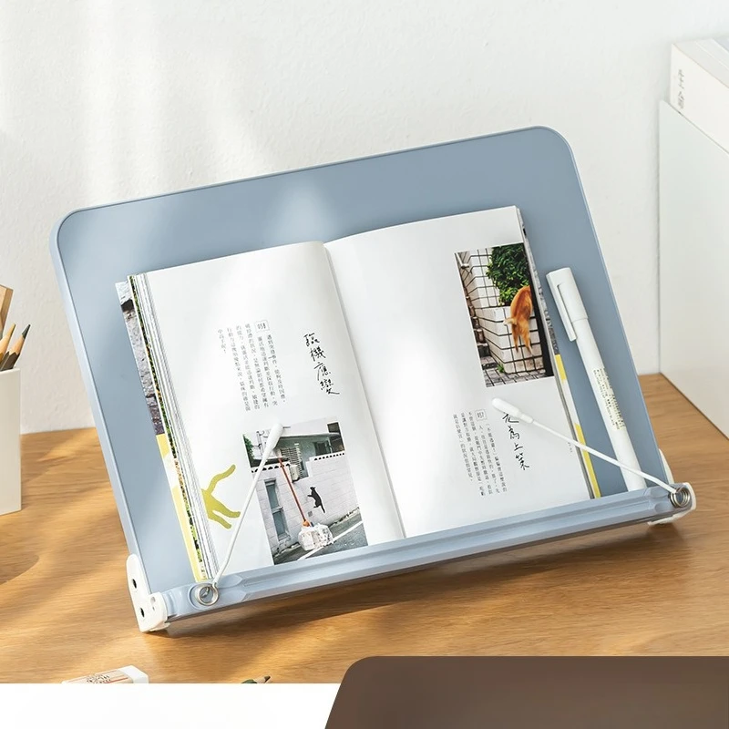 

Настольная подставка для чтения, настольная подставка для чтения, держатель для книг, положение сидения, многофункциональный пластик