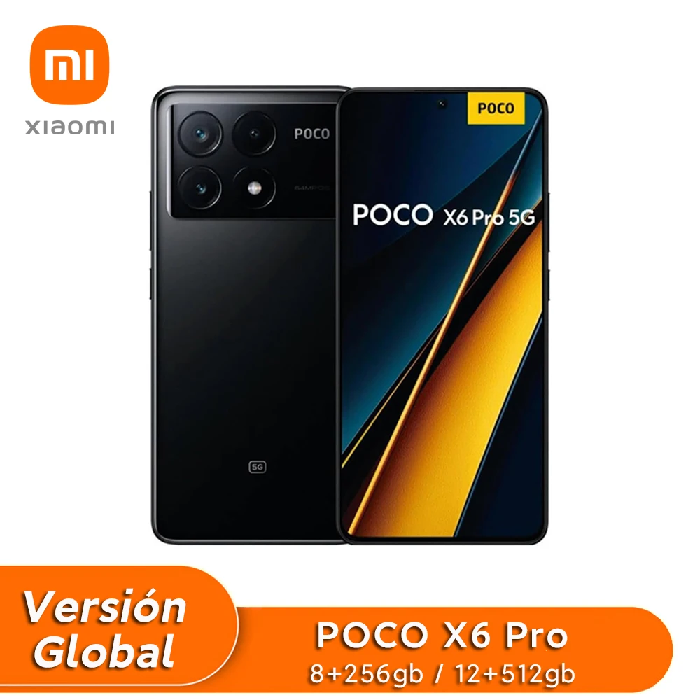 POCO X6 Pro 5G Smartphone NFC MediaTek Dimensity 8300-Ultra 6.67