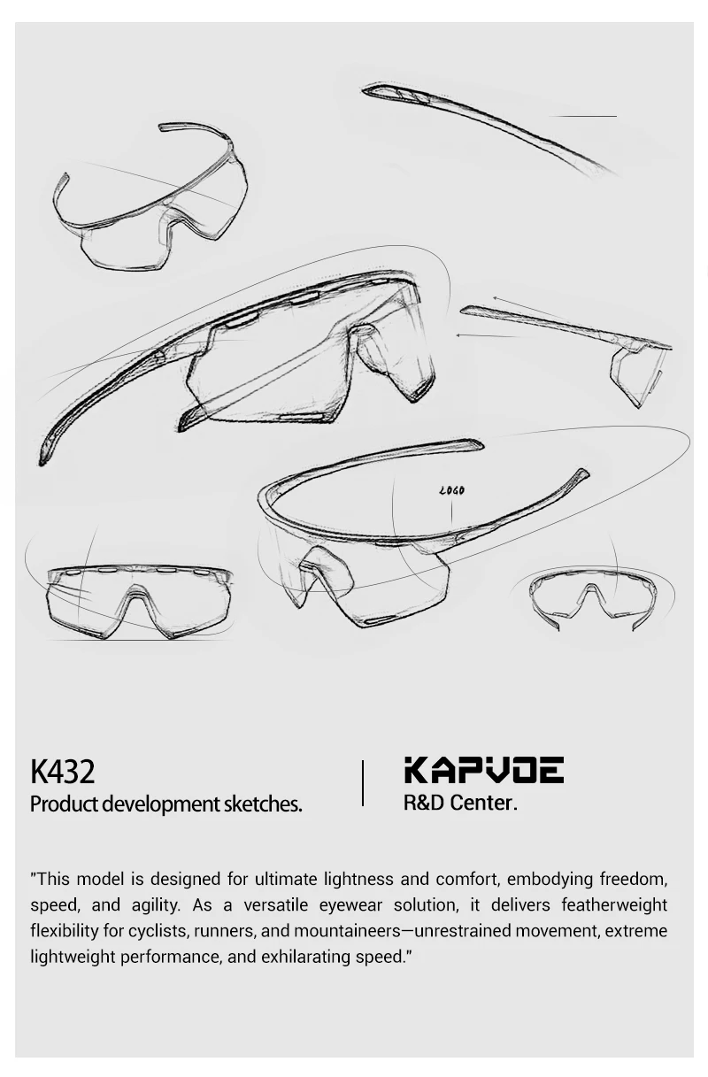 Kapvoe Fahrradbrille aus echtem Carbon, Sonnenbrille für Herren, leicht, photochrom, UV400, MTB, Fahrrad, Sportbrille – Detail 33