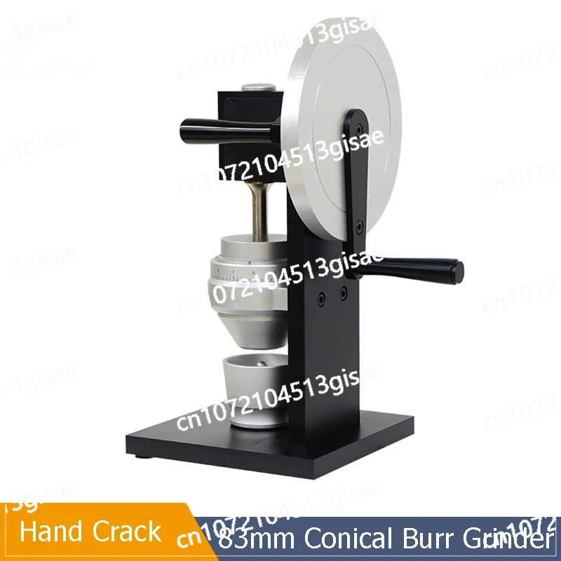 Steel Single-origin Coffee Espresso Hand Brew Hand Crack Mill Industrial Large Manual Coffee Grinder 83MM Conical Stainless