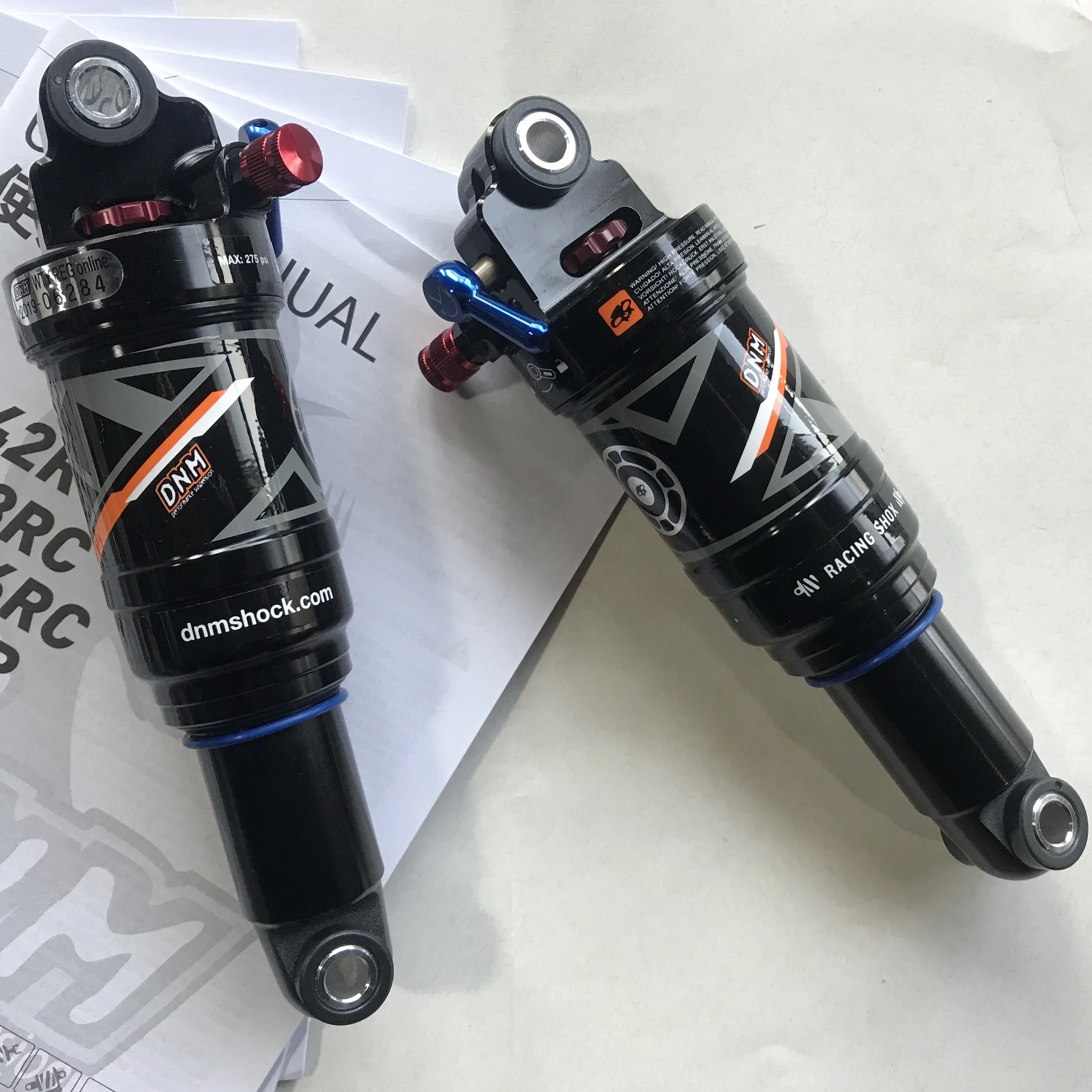 DNM AOY-38RC Air suspension bike Shock/adjustable shock absorber for trail bike and cross country bike/doodlebike