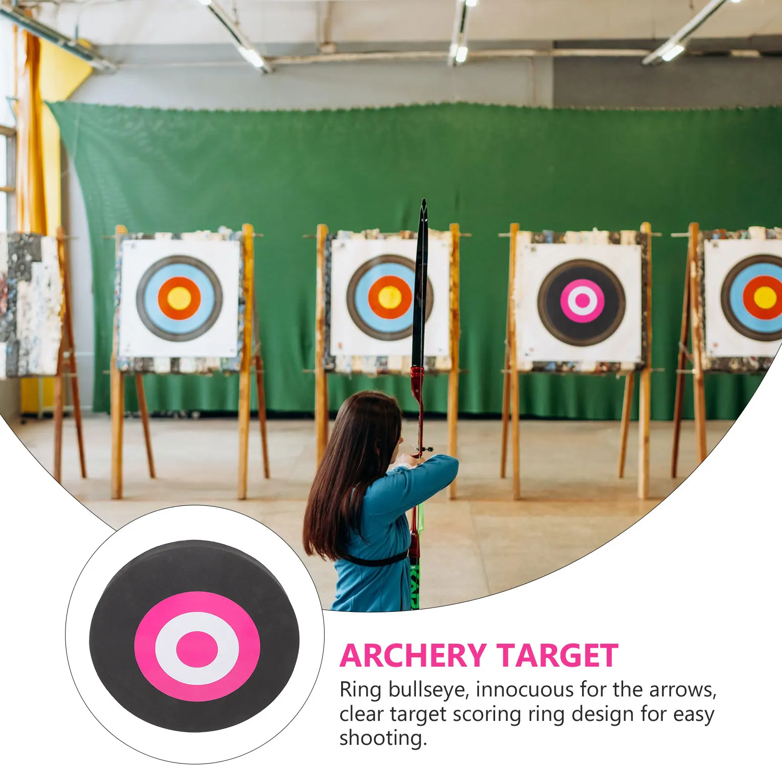 

1Pcs Practical EVA Archery Target Portable Shooting Training Replaceable Target Dart Accessory