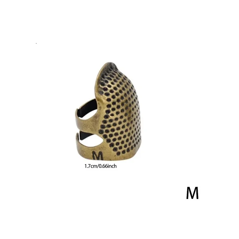 Retro Finger Protector Antique Thimble Ring, Craft Tool