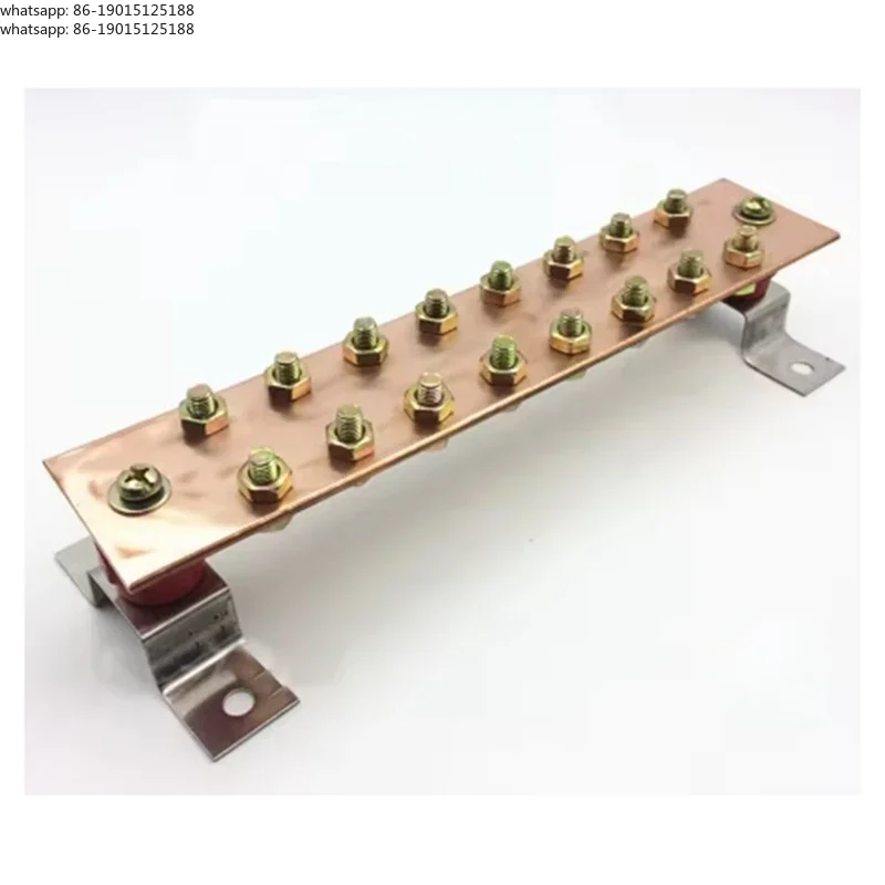 Tin copper grounding rod, grounding busbar equipment, battery connection rod, communication room dedicated