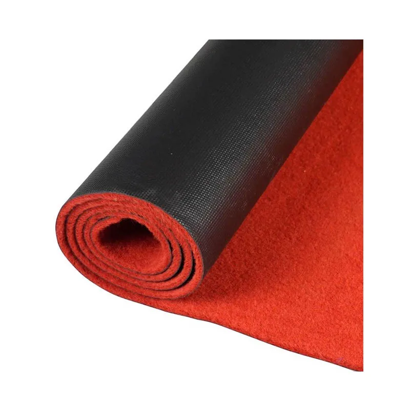 

Red Carpet Runner Decoration Runway Rug Red Wedding Carpet for Event Indoor or Outdoor Party with Anti-slip Rubber Backing