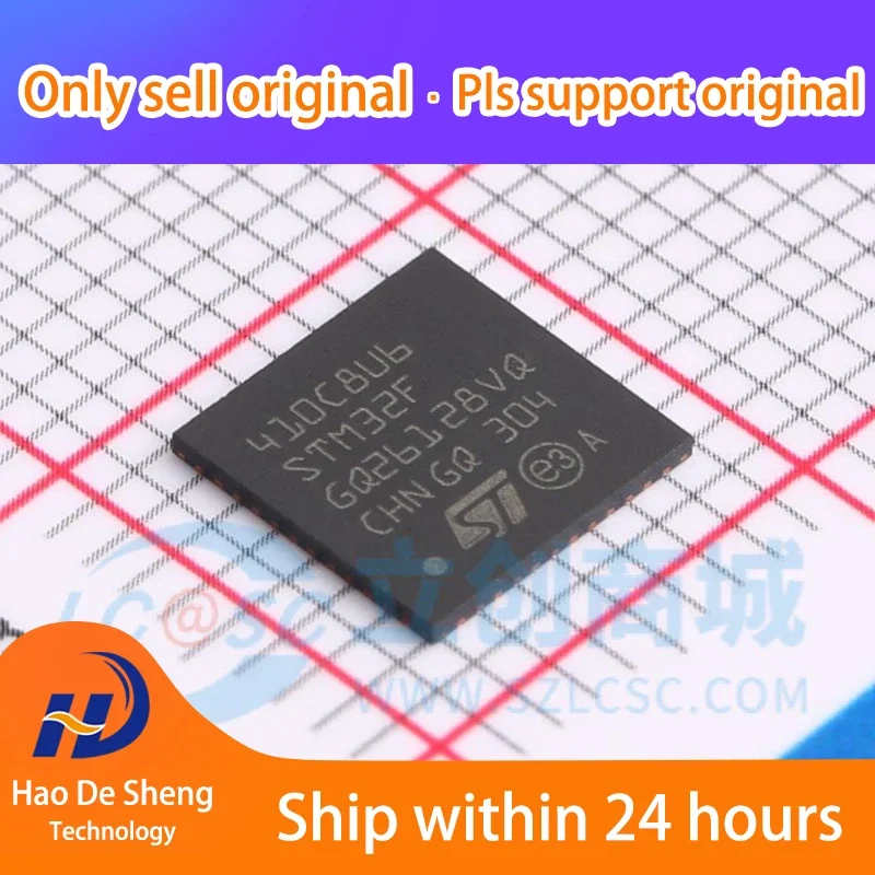 stm32f410c8u6-ufqfpn48-nouveau-original-en-stock-10-pieces