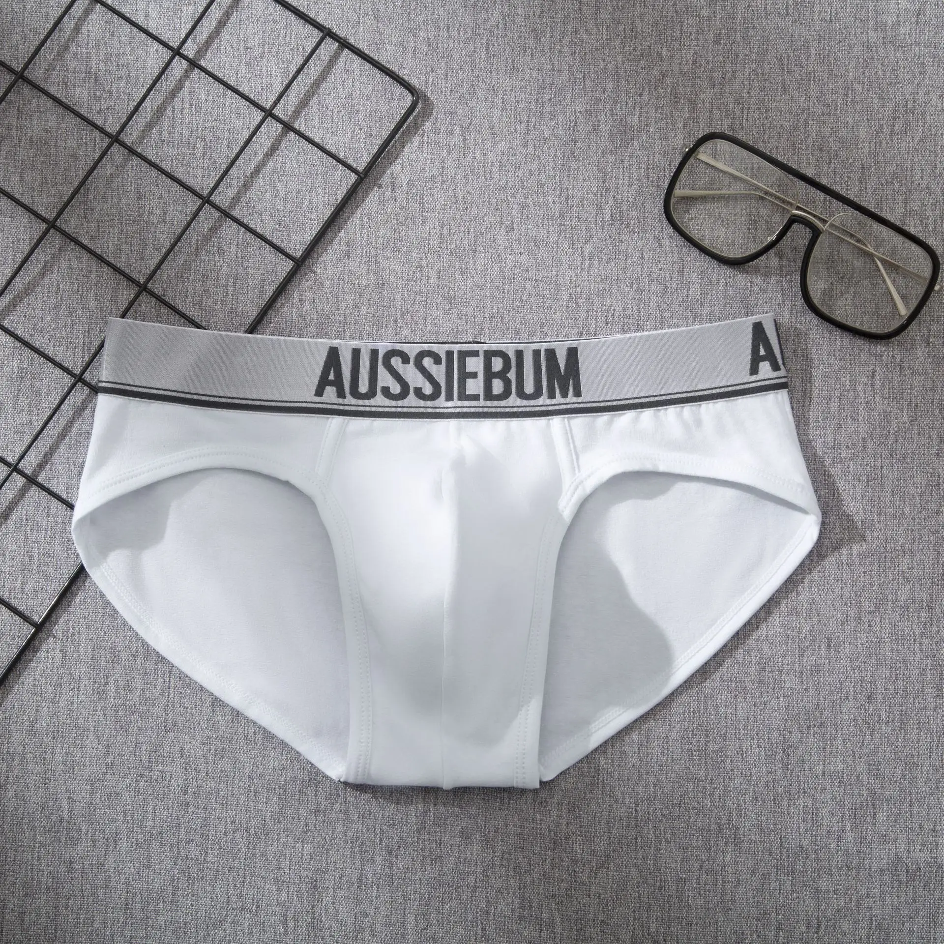 New aussiebum briefs pure cotton low waist comfortable breathable youth trendy briefs