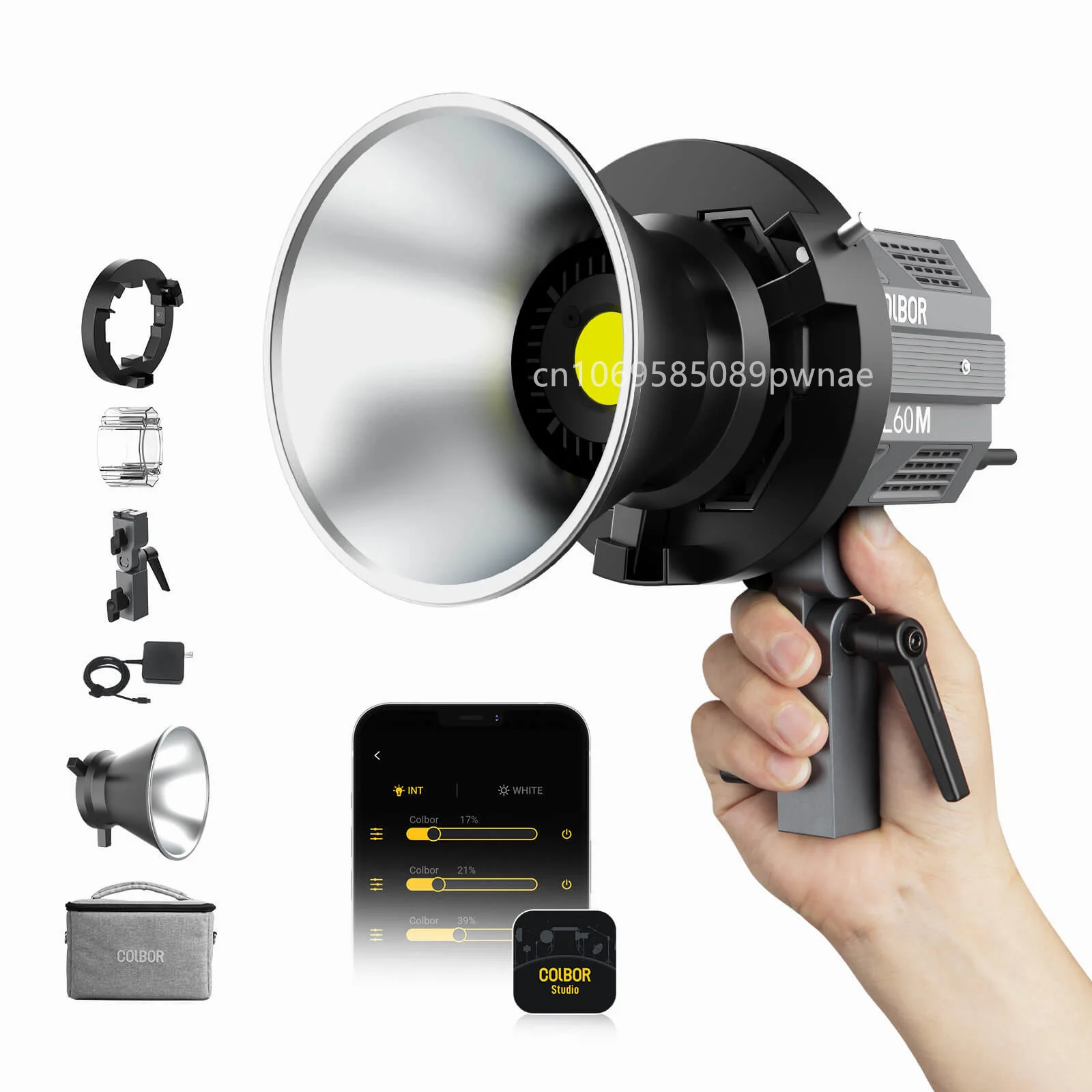 Moman – éclairage de scène Led pour Studio Photo, éclairage de Streaming pour photographie, CL60M