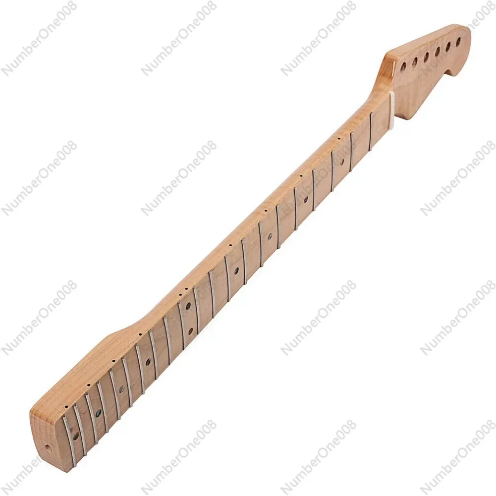 22 Products Maple Fingerboard Electric Guitar Neck Organ Handle for Fenders St Strat -- with Back Middle Line