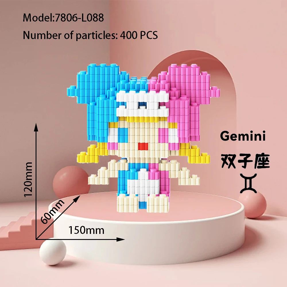 Mini décennie s de 12 Constellations à Assembler Soi-Même, Jouets pour Garçons et Bol, Décorations de Cadeaux de Noël et d'Anniversaire