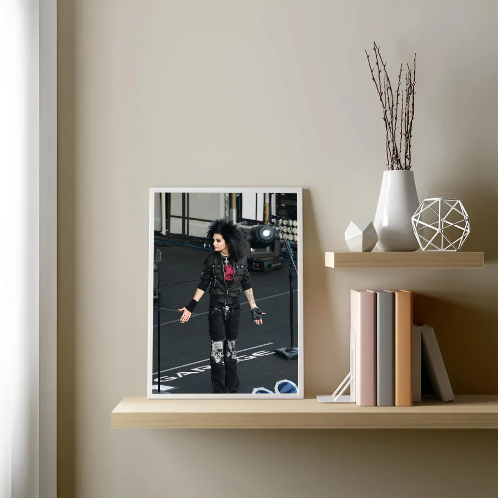 ملصق فني ذاتي اللصق Tokio-Bill Tom K-Kaulitz ، ملصق ورقي مقاوم للماء ، مقهى ، غرفة بار ، ديكور جداري ، فندق ، 1 #6