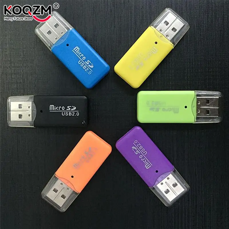 JETTING Hot Mini USB SD/MMC Memory Card Reader 480Mbps For Computer Laptop USB Card Drop Shipping