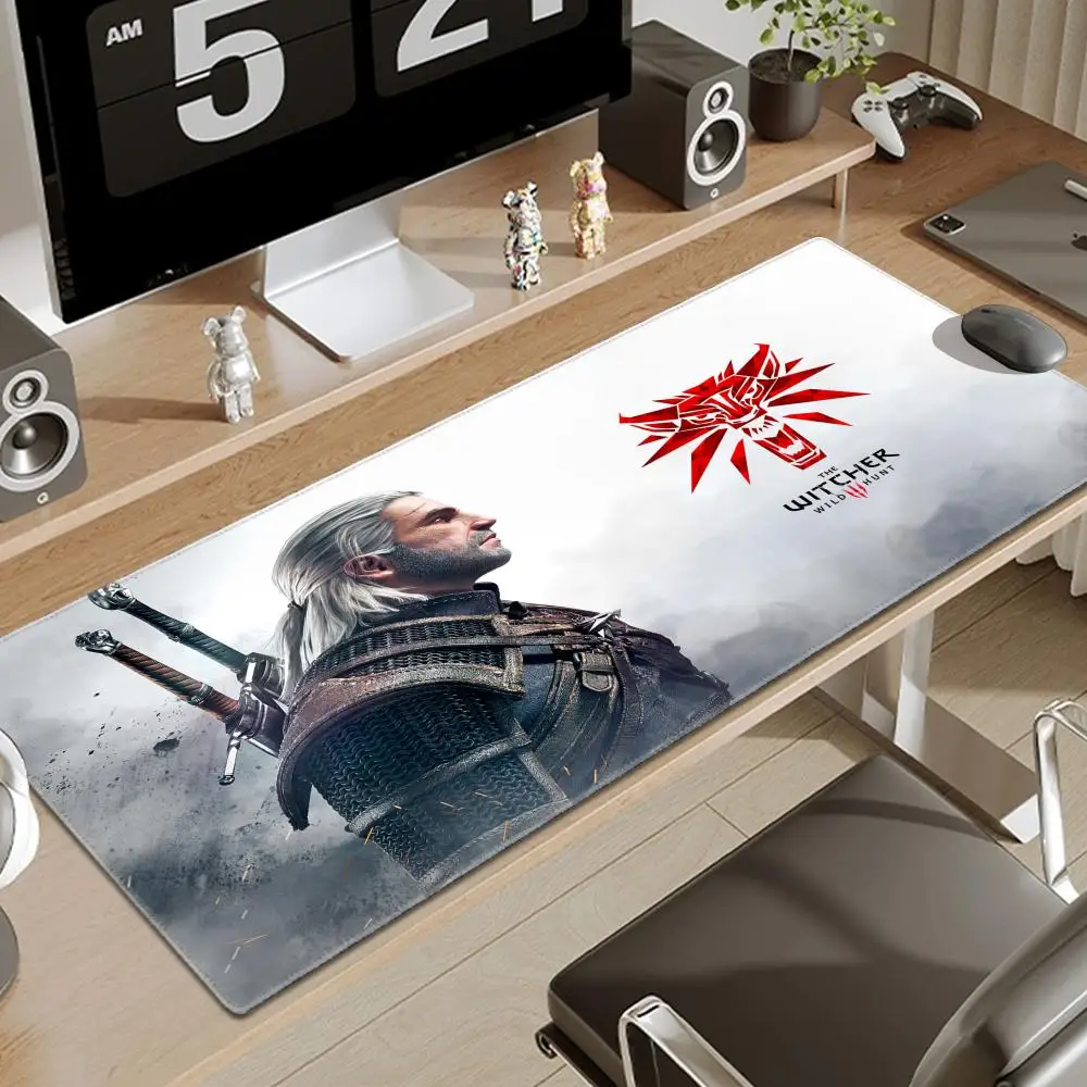 Mouse Mat The Witchers Mouse Pad Desk Mouse Pad Cute wild hunt minimalist HD Desk Pad Extended Gaming Keyboard Mats Large XXL Ga