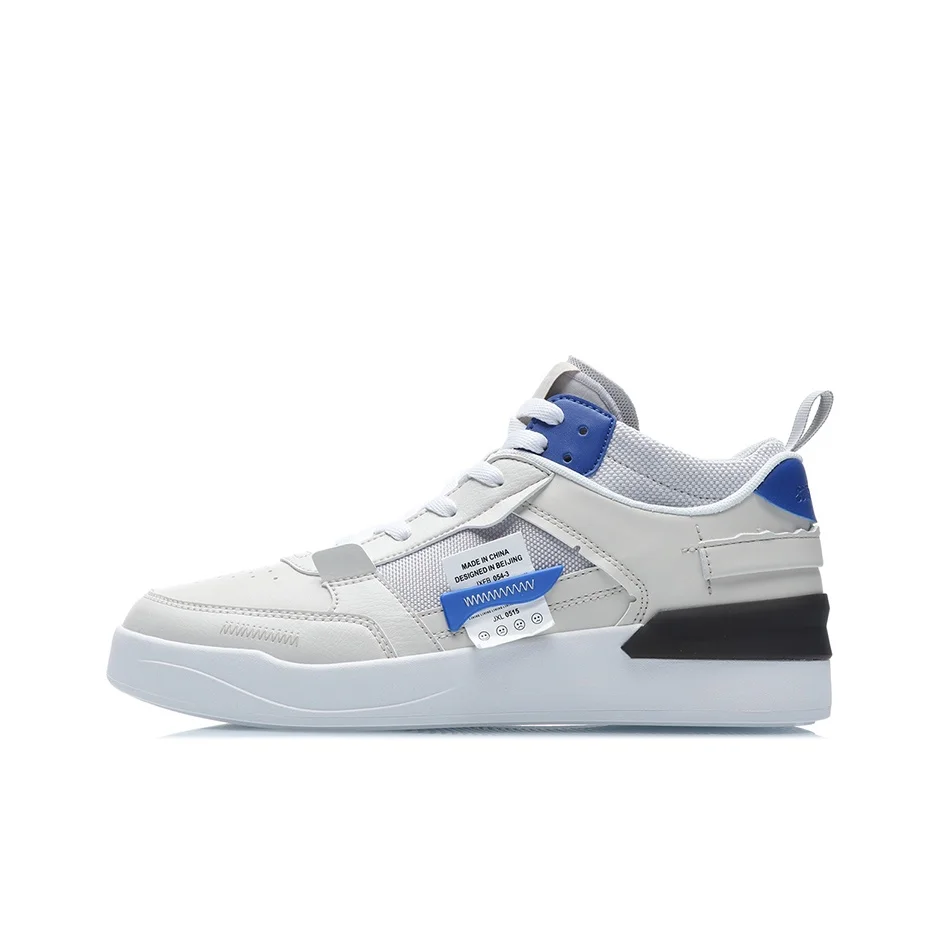 li-ning-cf-slip-resistant-abrasion-resistant-mid-top-skateboard-shoes-men's-white-gray-blue-agcr075-2