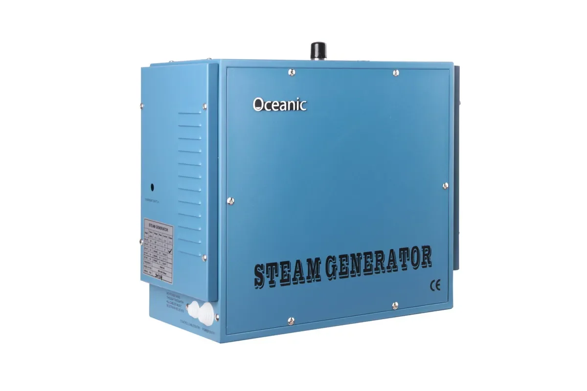 Oceanic steam generator with touch screen controller 8kw sauna bath steamer