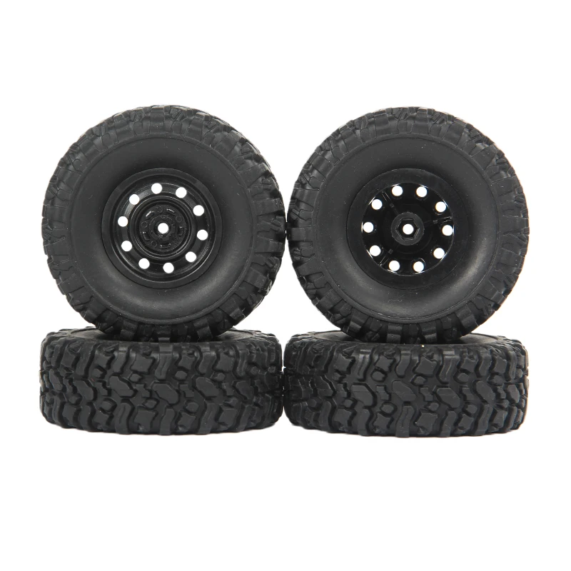 MN D90 MN98 MN99s WPL C14 C24 C24-1 C34 C54 B14 B24 B16 B36 4pcs 65mm Tire Wheel Tyre RC Car Upgrade Parts