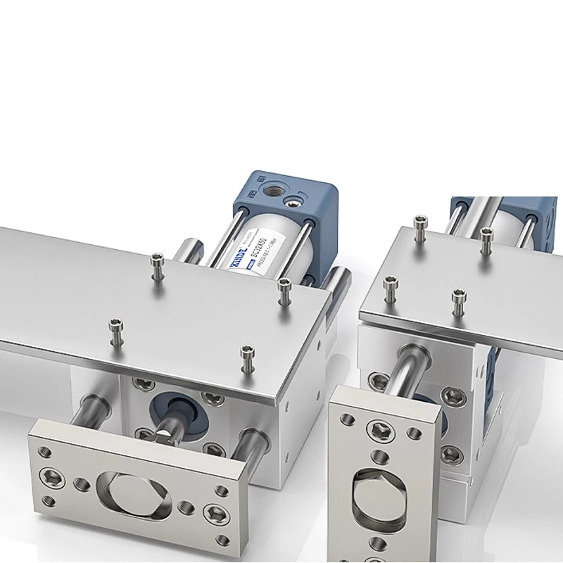 

Pneumatic Standard Cylinder Linear Guide Rail for SC SU DNC Piston SC32 SC40 SC50 Guiding Support Bracket Mounting Accessories