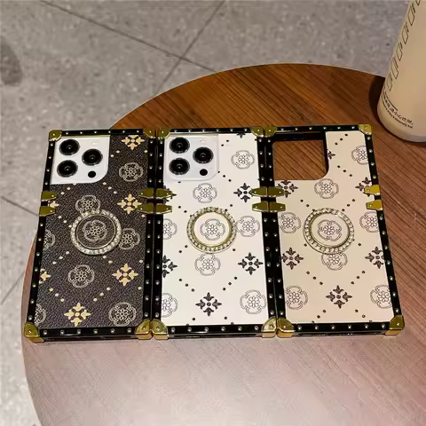 Luxury Flower Vintage Pattern Cover Soft Leather Case for Samsung Galaxy S25 Ultra S24 Ultra S23 Plus S22 S20 S21 S10 Note 20 10