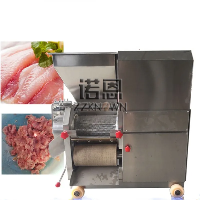 

Commercial Fish Meat Machine Fish Shrimp Crab Bone Meat Separator Fully Automatic Surimi Taker Fish Skin Fish Bone Separator