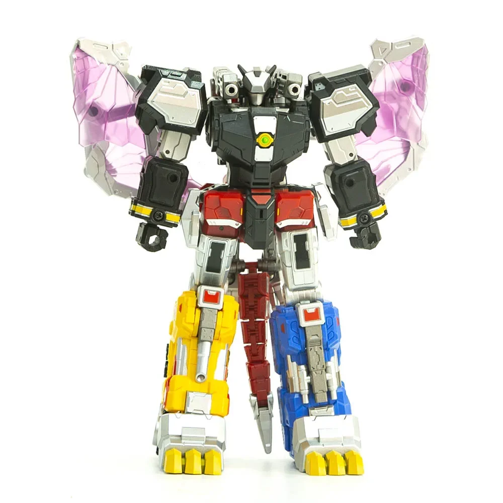 New Transform Robot Toy Lucky Cat Micro Cosmos MC-03 MC03 mini Beast Lord Meagzord set of 5 Figure toy in stock