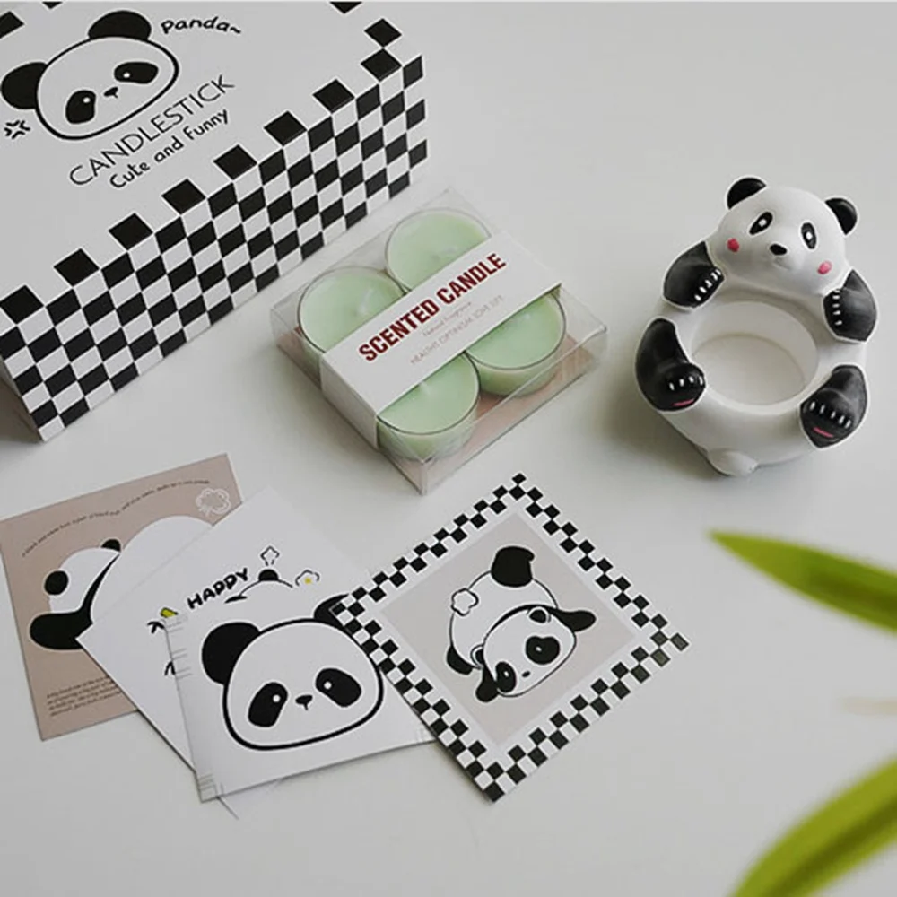 Panda Gypsum Aromatherapy Atmosphere Premium Wax Aromatherapy Birthday Gift Christmas DIY Room Decor Tools Accessories Ornaments