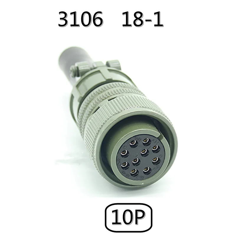 18SL Circular Military Connector ML5015 Threaded Connection MS3106A MS3102 18-3 18-10 18-11 18-8 18-1 18-19 Straight plug Socket