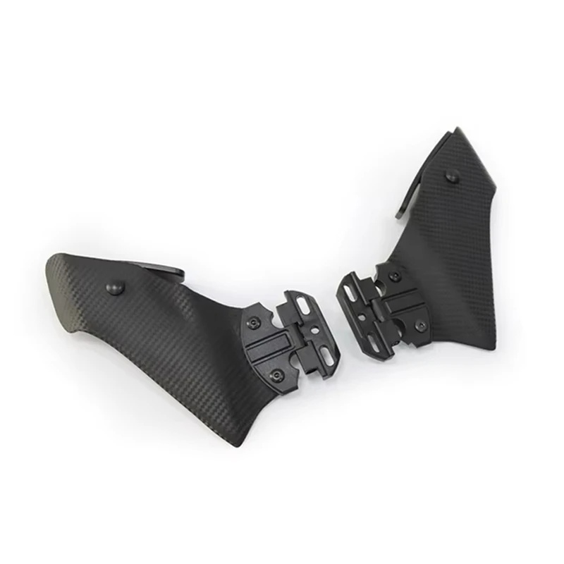 

Motorcycle Side Winglet Kit Spoiler Fairing Rear View Mirror Fixed Wing Kit For Kawasaki Ninja 500 400 Ninja500