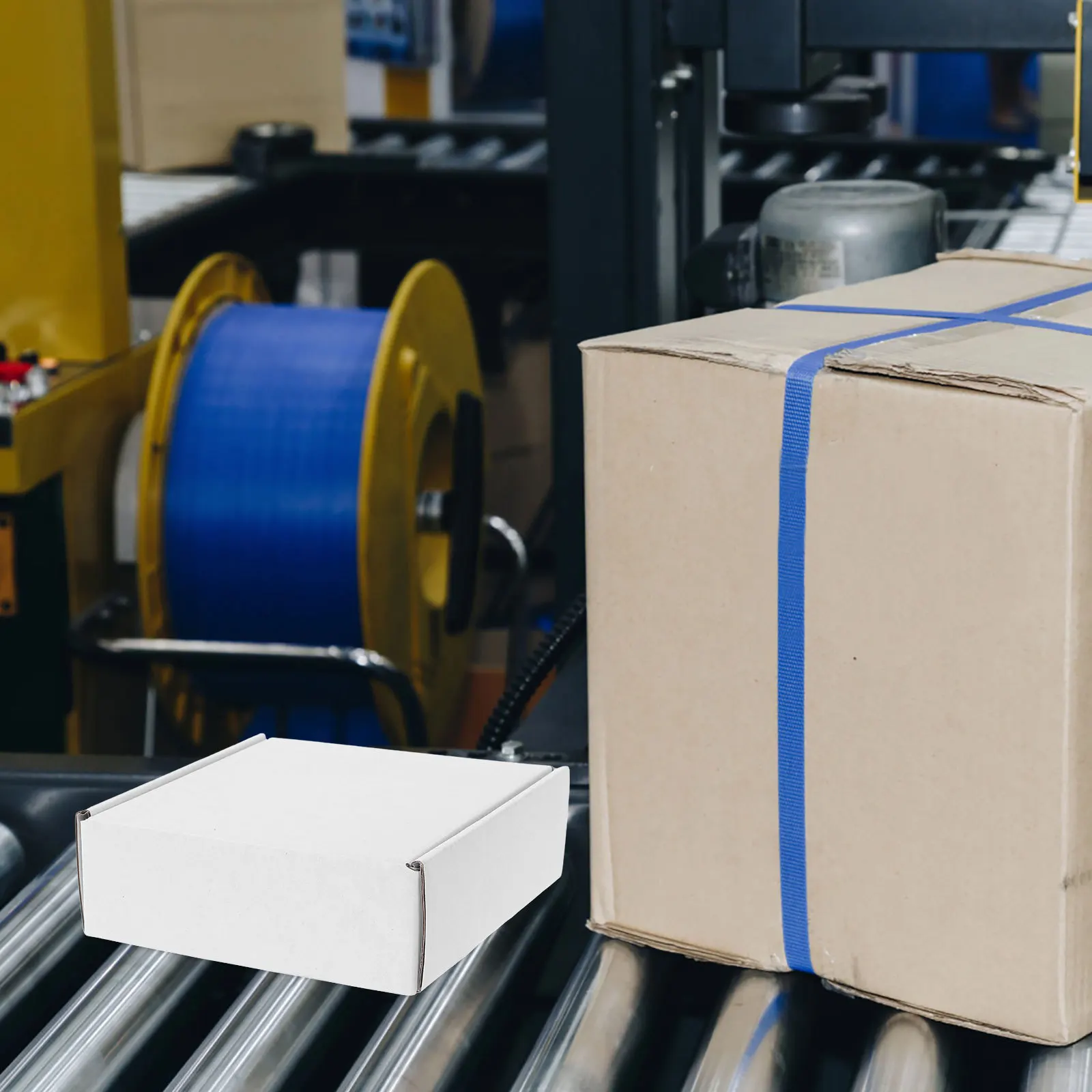 5 шт. белые картонные коробки для доставки