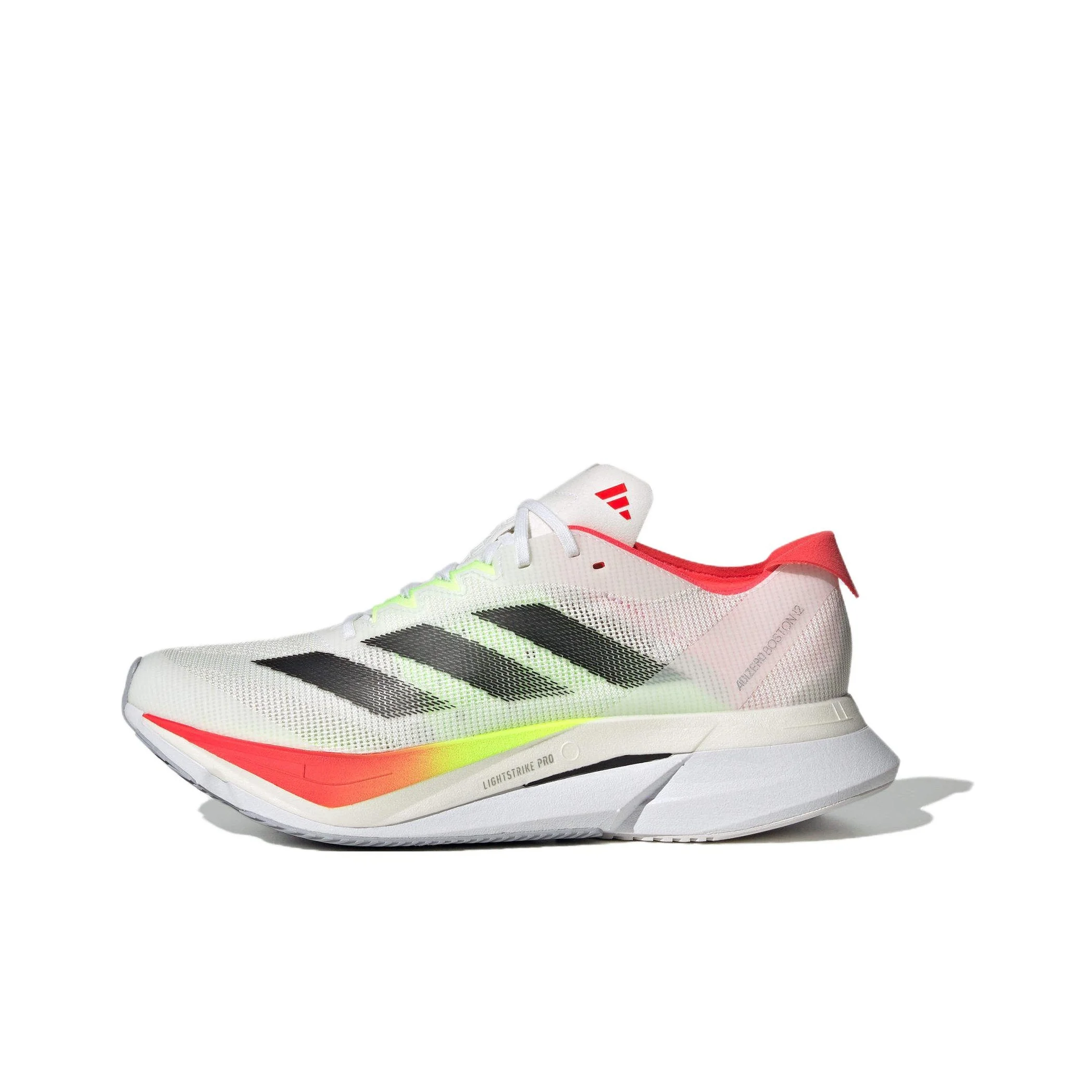 Adidas Adizero Boston 12 Cushioning Abrasion Resistant Breathable Low top Marathon Training Long Distance Running JQ2554