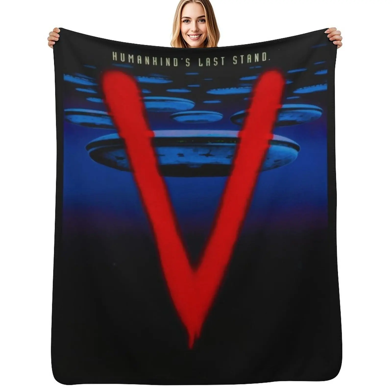 

V: The Original Miniseries Throw Blanket Winter beds decorative Furry Shaggy Blankets