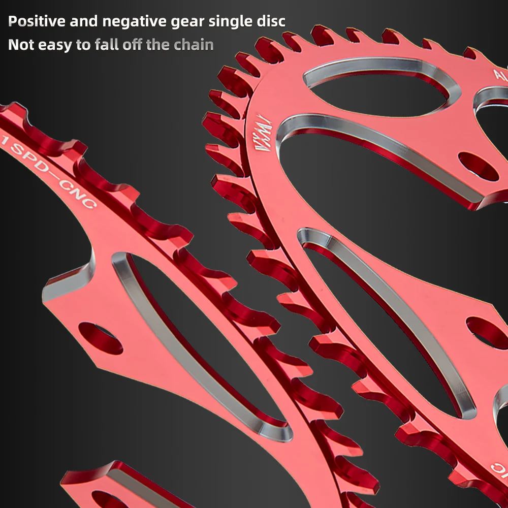 VXM Road Bicycle 130BCD Crank Chainwheel BIke Aluminum Alloy 38T40T42T44T46T50T52T54T565860T Narrow Wide Chainring Cycling Parts view 3