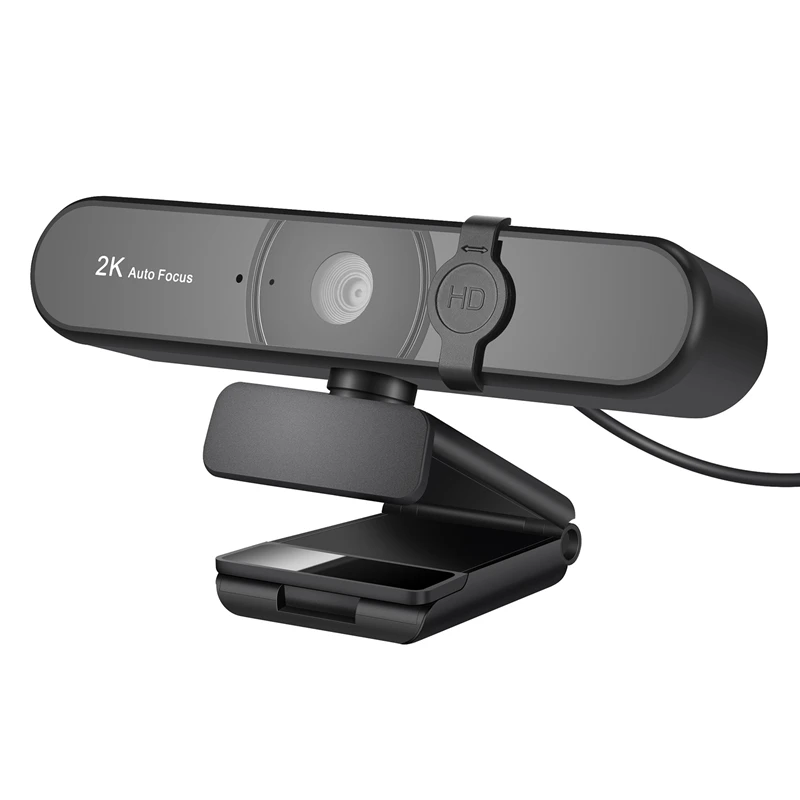 

C55A USB Computer Camera 2K HD Autofocus 1.5M Built-In Microphone Drive-Free Live Video Teaching Webcam