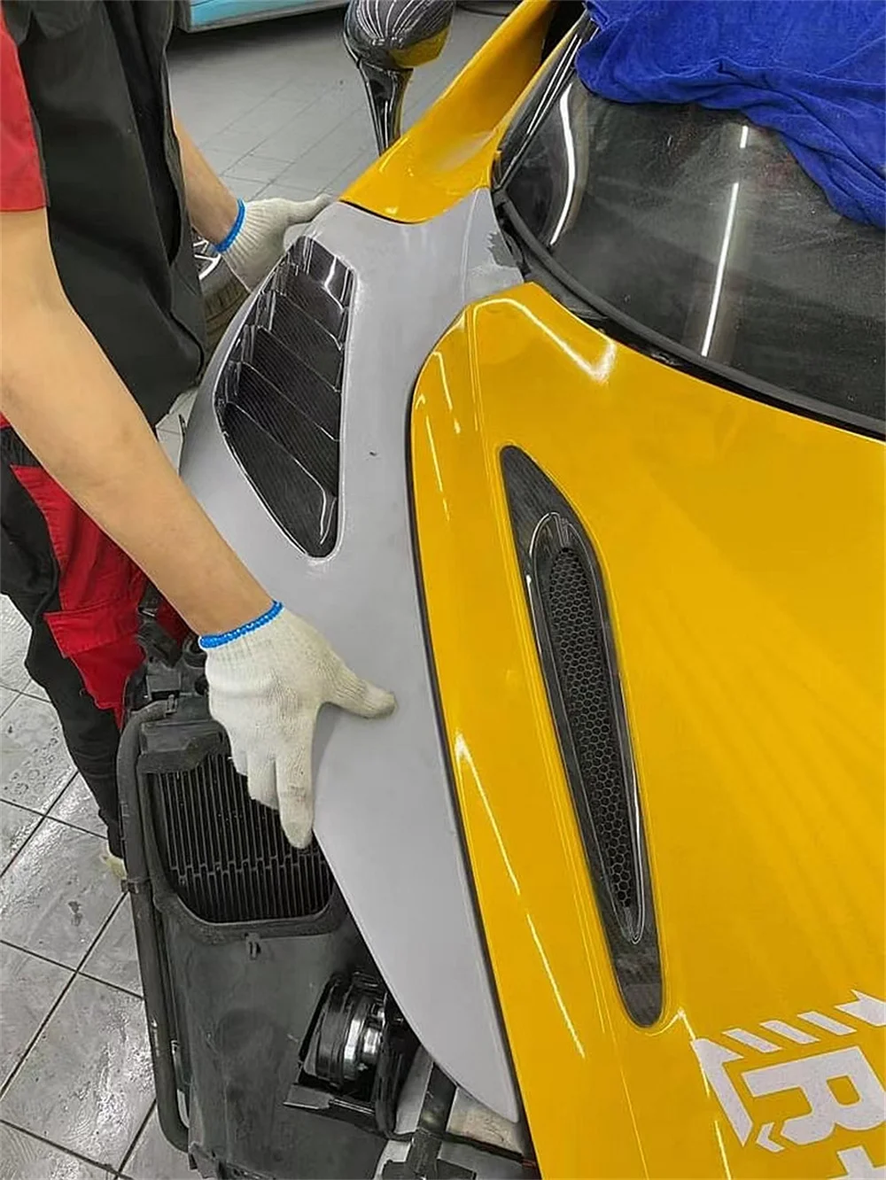 맥라렌 720S용 바디 파츠 765LT 스타일 리얼 카본 파이버 패브릭 자동차 펜더