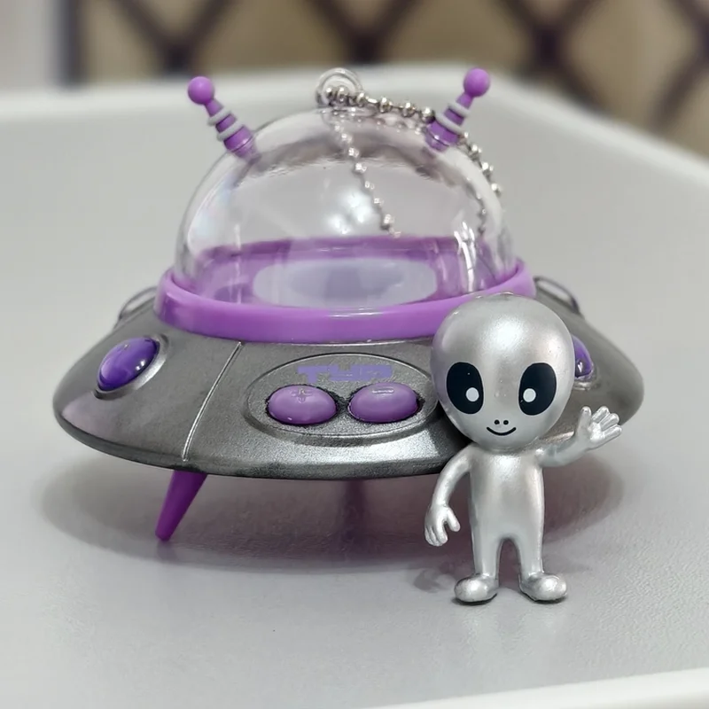 Japanese Original Toys Spirits Gashapon Ufo Mini Speaker Portable Hanging Charm Wireless Phone Speaker view 5