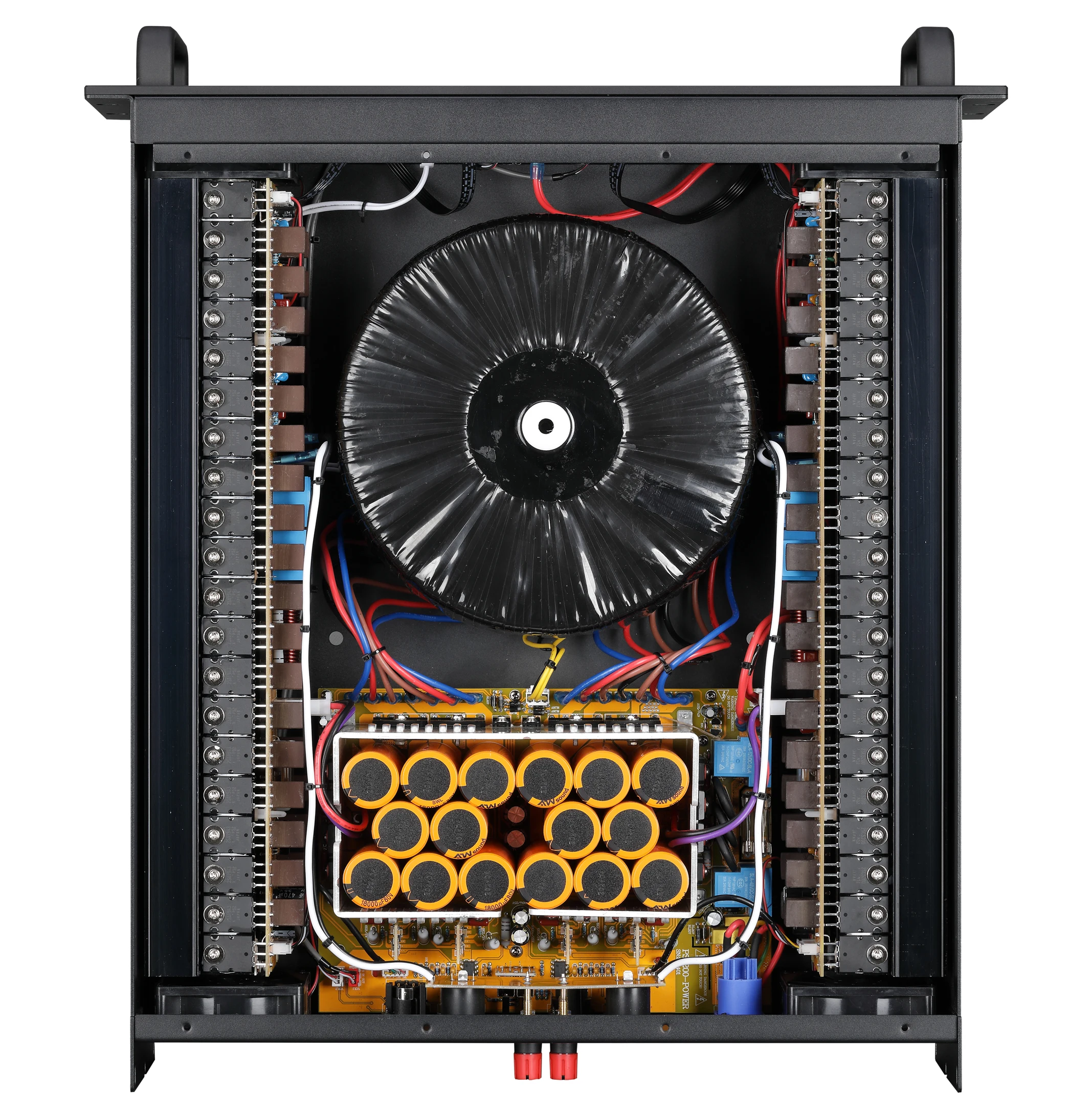 High Quality 2200W Class H Power Amplifier PS2200 for Dual 18inch Subwoofer Line Array System 220V-240V Metal