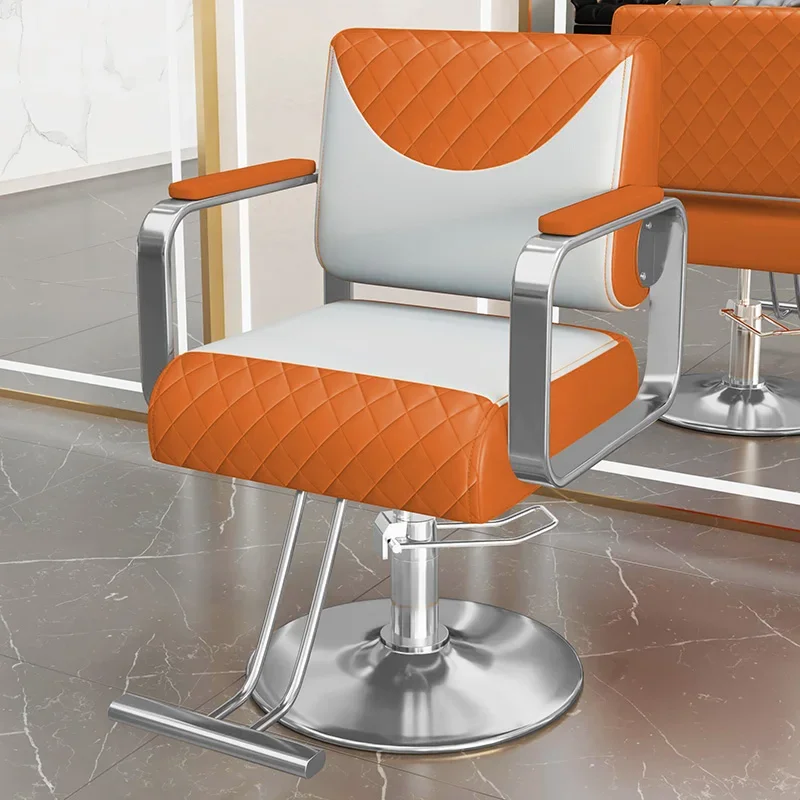 Make Up Swivel Chair Stool Manicure Stylist Cheap Barber Beauty Salon Chair Hair Cutting Taburetes De Bar Salon Furniture