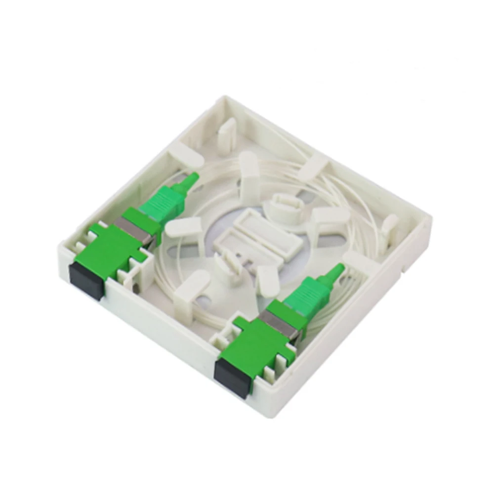 

SC/APC panel box surface mounted fiber optic information box fully equipped fiber optic terminal junction box splicing box