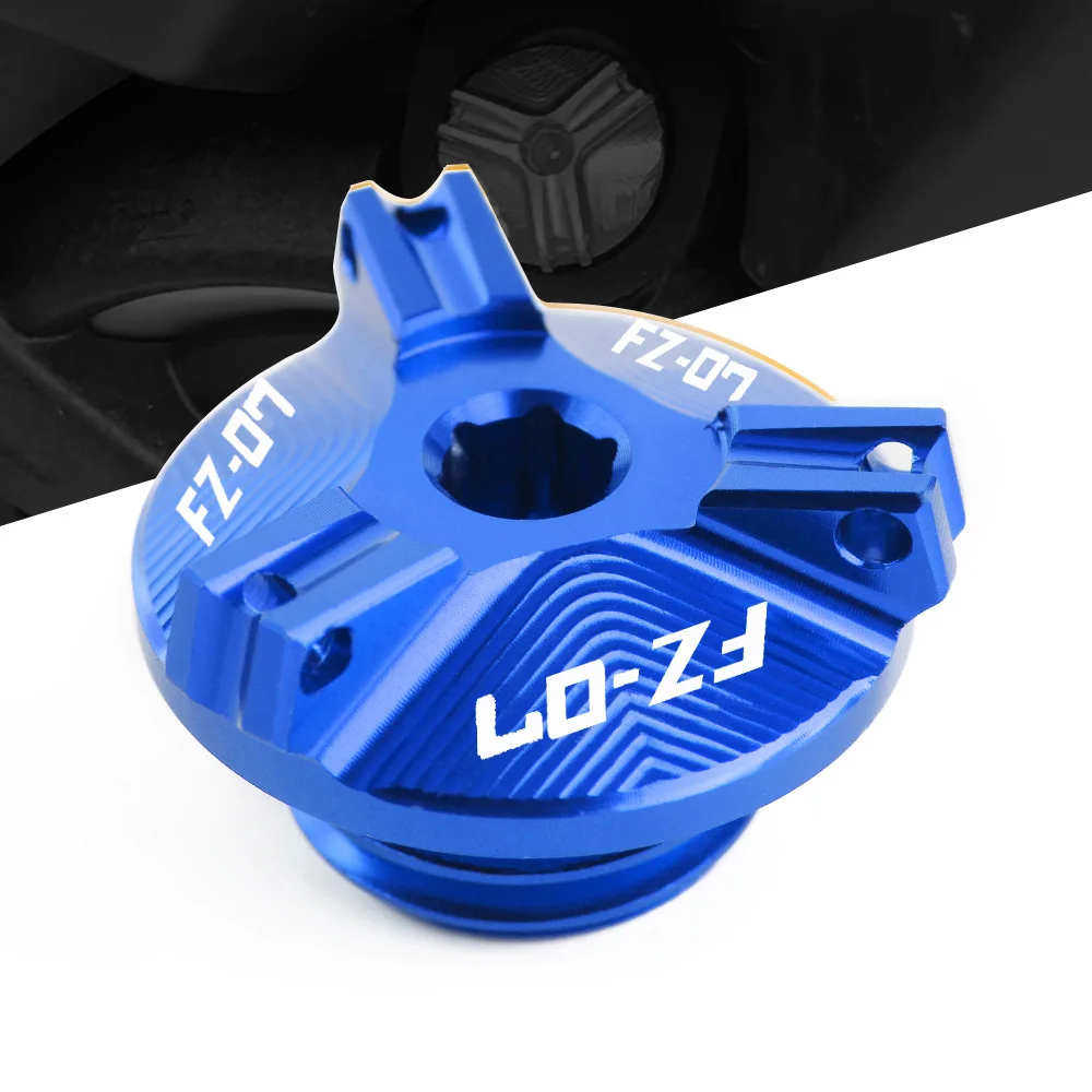 

For YAMAHA FZ 07 FZ07 FZ-07 2014 2015 2016 2017 2018 2019 Motorcycle CNC Aluminum Oil Filler Cap Cover