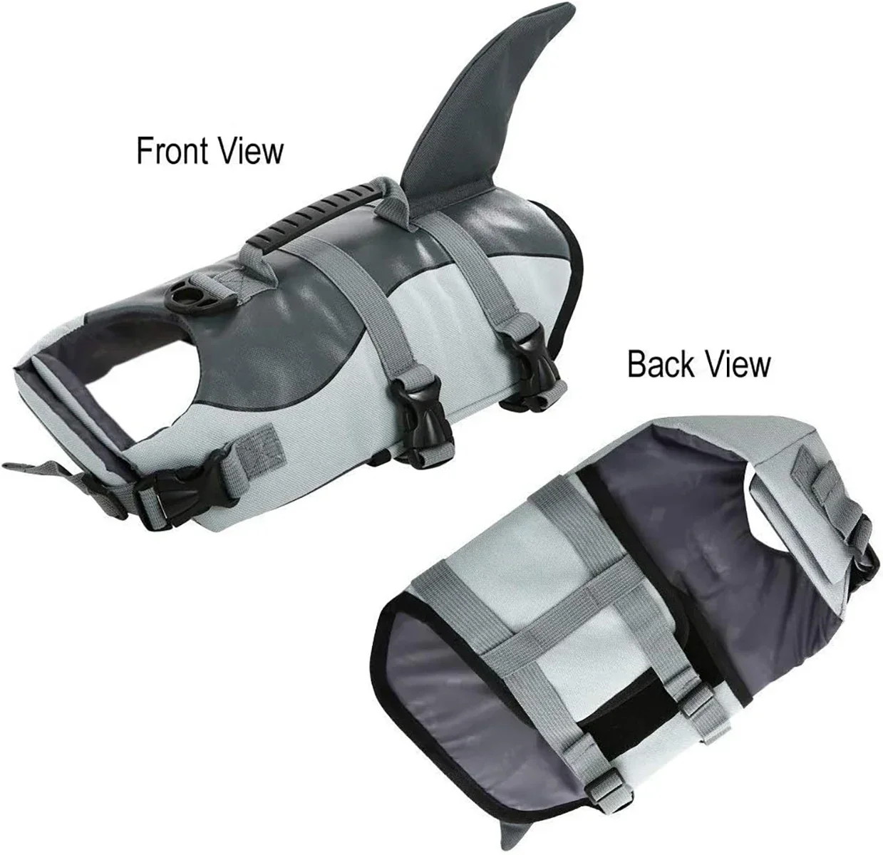 Dog Life Jacket for Dogs Safety Vest with Adjustable Fit High Buoyancy and Durable Rescue Handle Ideal for Water Activities