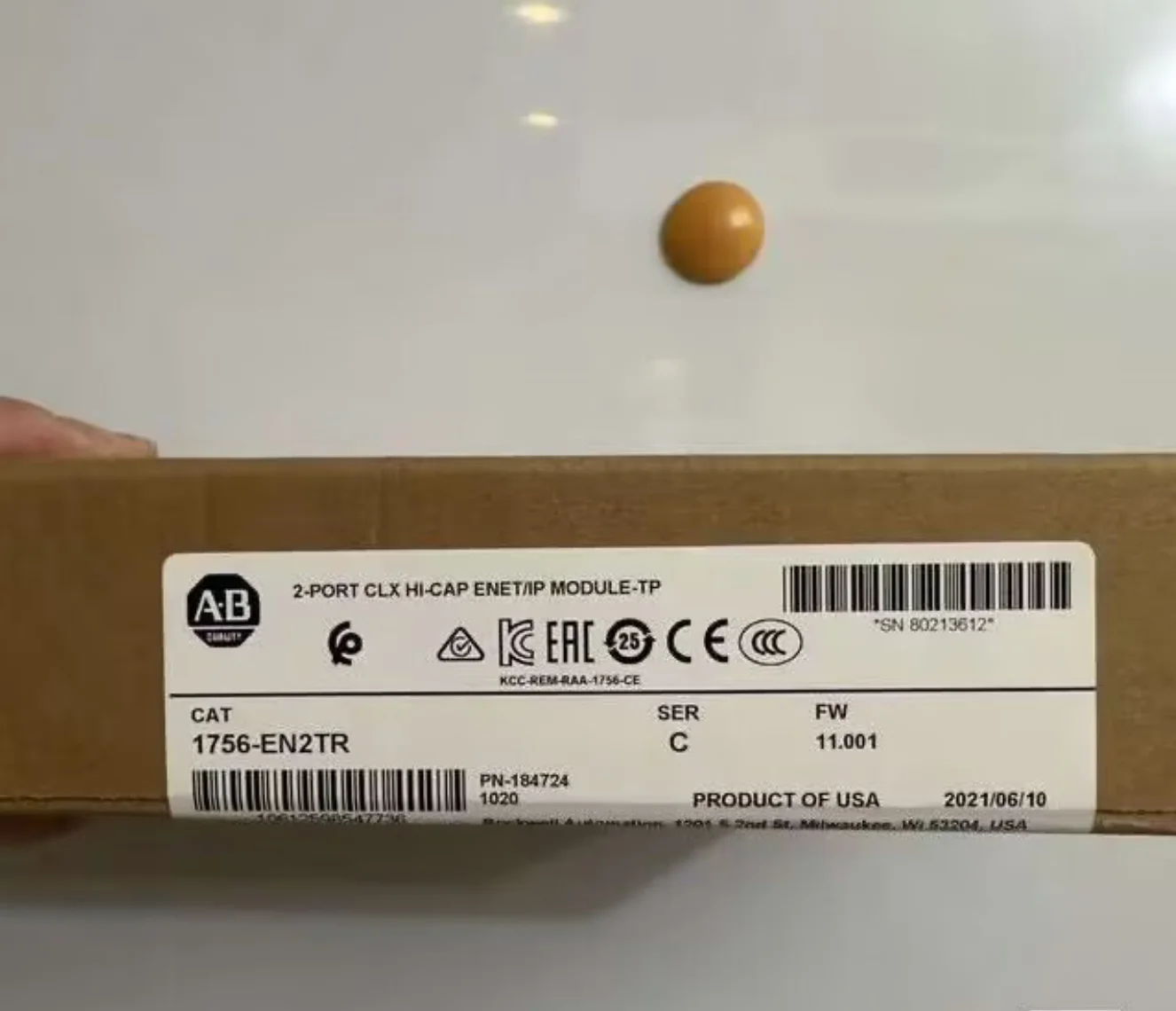 1PC NEUE AB 1756-EN2TR 1756EN2TR C IN BOX MARKE