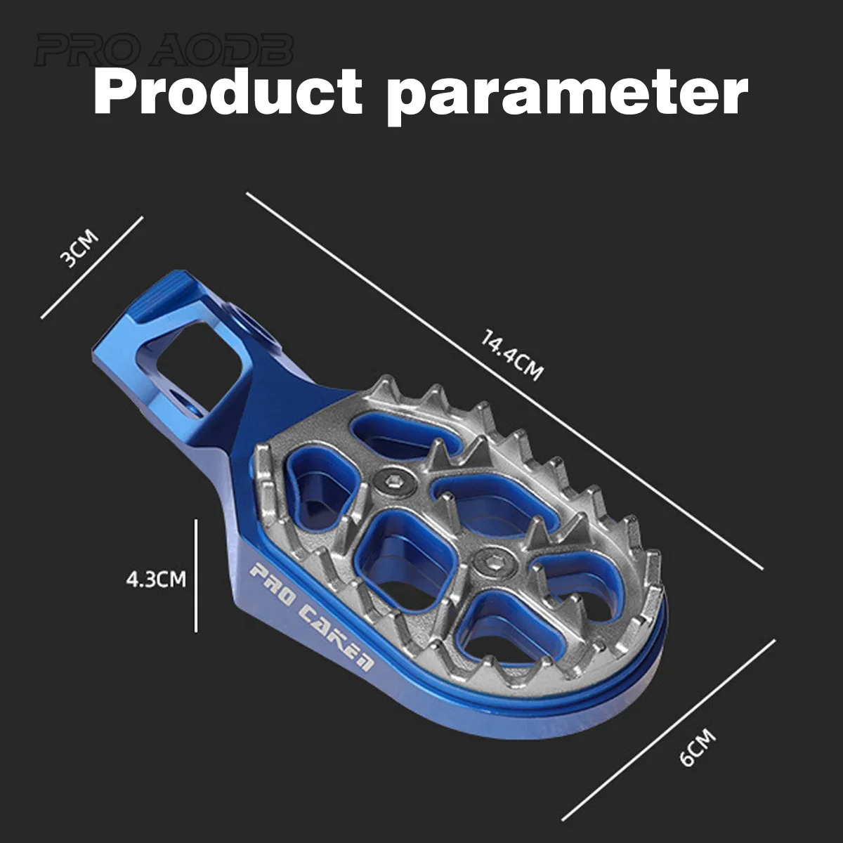 NEW Off-road Motorcycle Modified with Double Layer Pedal Foot Pedal For KTM125 150 250 300 350 450 500 EXC EXCF XCW SX XCF SXF