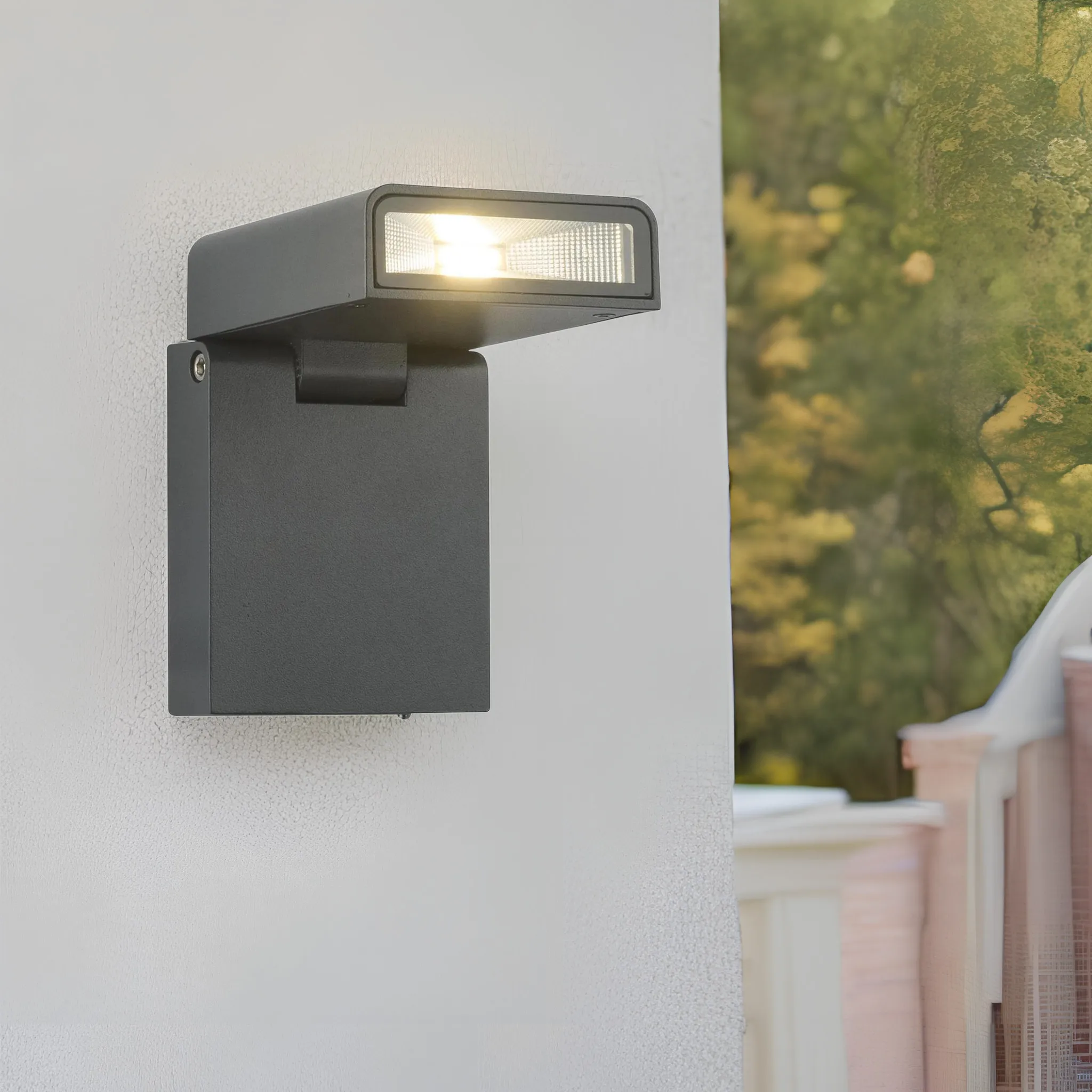 

Пейзаж, черный алюминиевый цилиндр, проигрыватель, садовый настенный подвесной светильник, излучающий диод, закаленное стекло, уличный настенный светильник