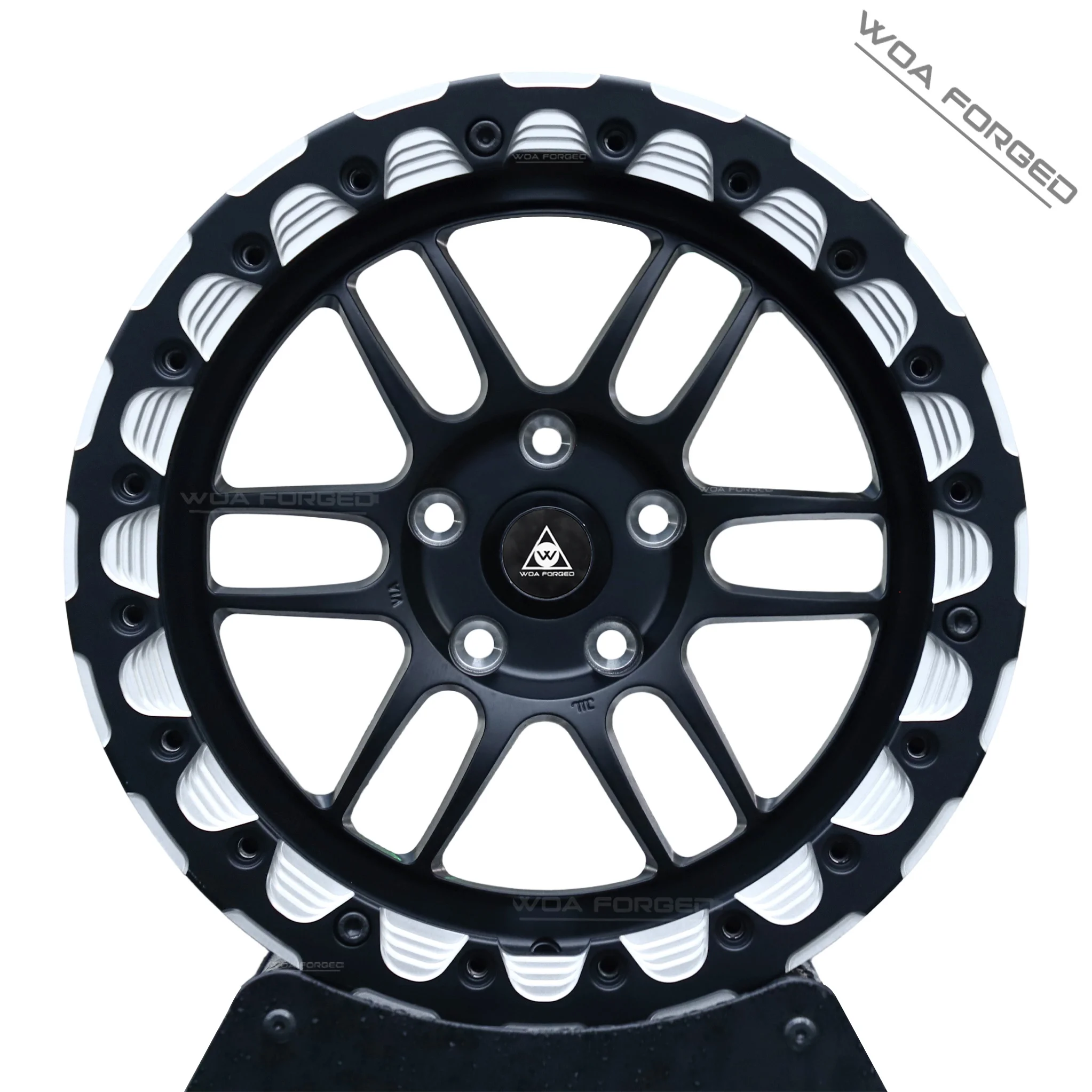 

Rpf1 Forged 2-pieces Beadlock Matte Black Car Surface 19 20 21 Inches Muti Spoke Deep Dish Mesh Design 5x112 5x120 for E36 350Z