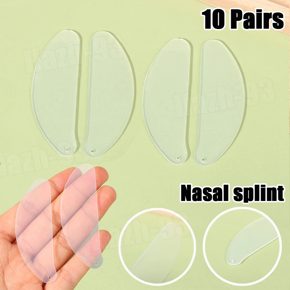 

10Pairs（20pcs） Medical Septoplasty Silicone Nasal Splint Hospital Consumables Internal Nasal Airway Splint With Sterilization