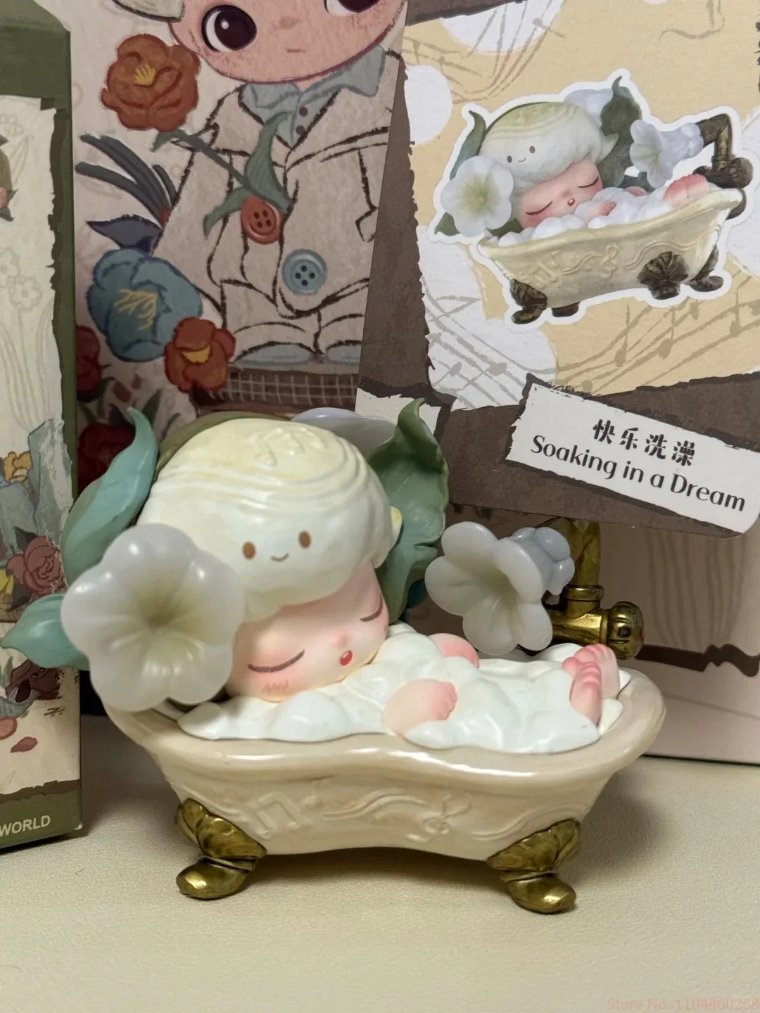 حقيقي البوب مارت ديمو اليوم المفقود صندوق أعمى اليومية الثلاثية المواضيع عمل الشكل تحصيل سطح المكتب زخرفة هدية الكريسماس #5