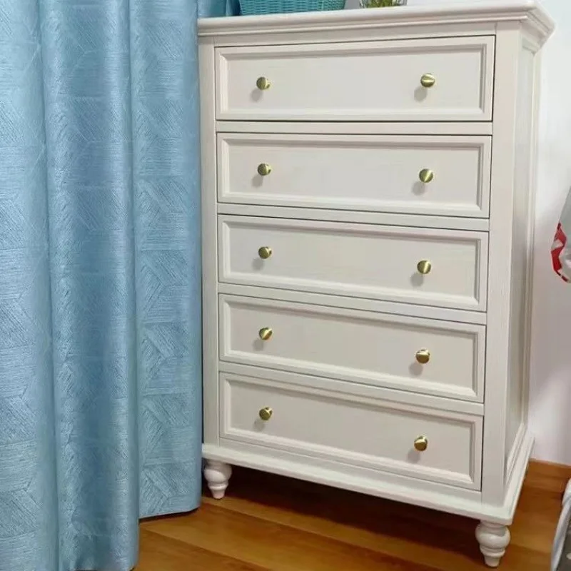 

American solid wood chest European chest of drawers bedroom master bedroom storage cabinet