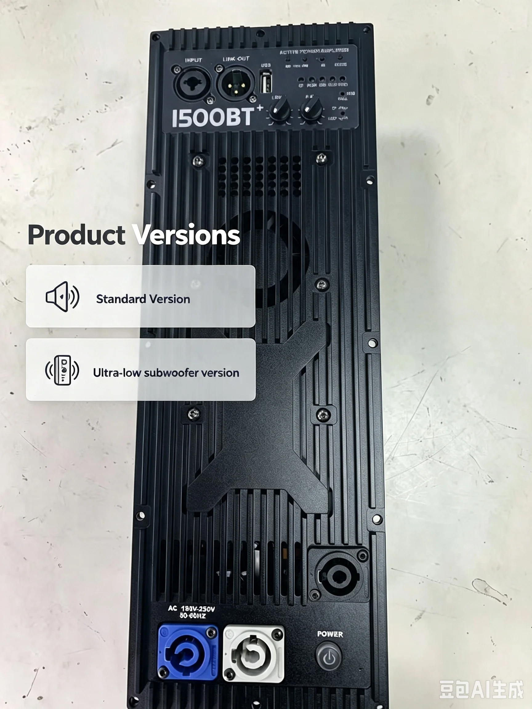1500DT 1500W 4 Ohm Doppelschalt-Lautsprecher-Heimstereo-Leistungsverstärkermodul Klasse D Professionelles Verstärkerboard für Subwoofer