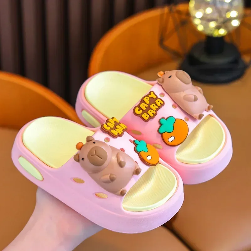 

Cartoon Eva Slippers Boys Fashionable Soft-Soled Non-Slip Sandals Kids Shoes Mules&Clogs