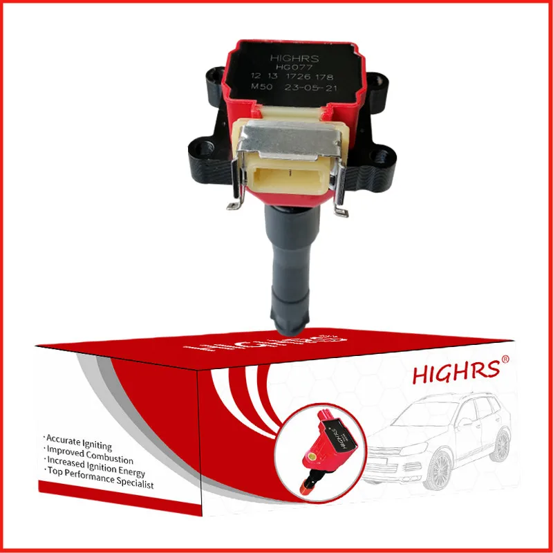 6X Ignition coil For BMW E30 E31 E32 E34 E36 M3 S50 E38 M42 M50 325i 525i 530i 1.8L 2.5L 3.0L V6 performance